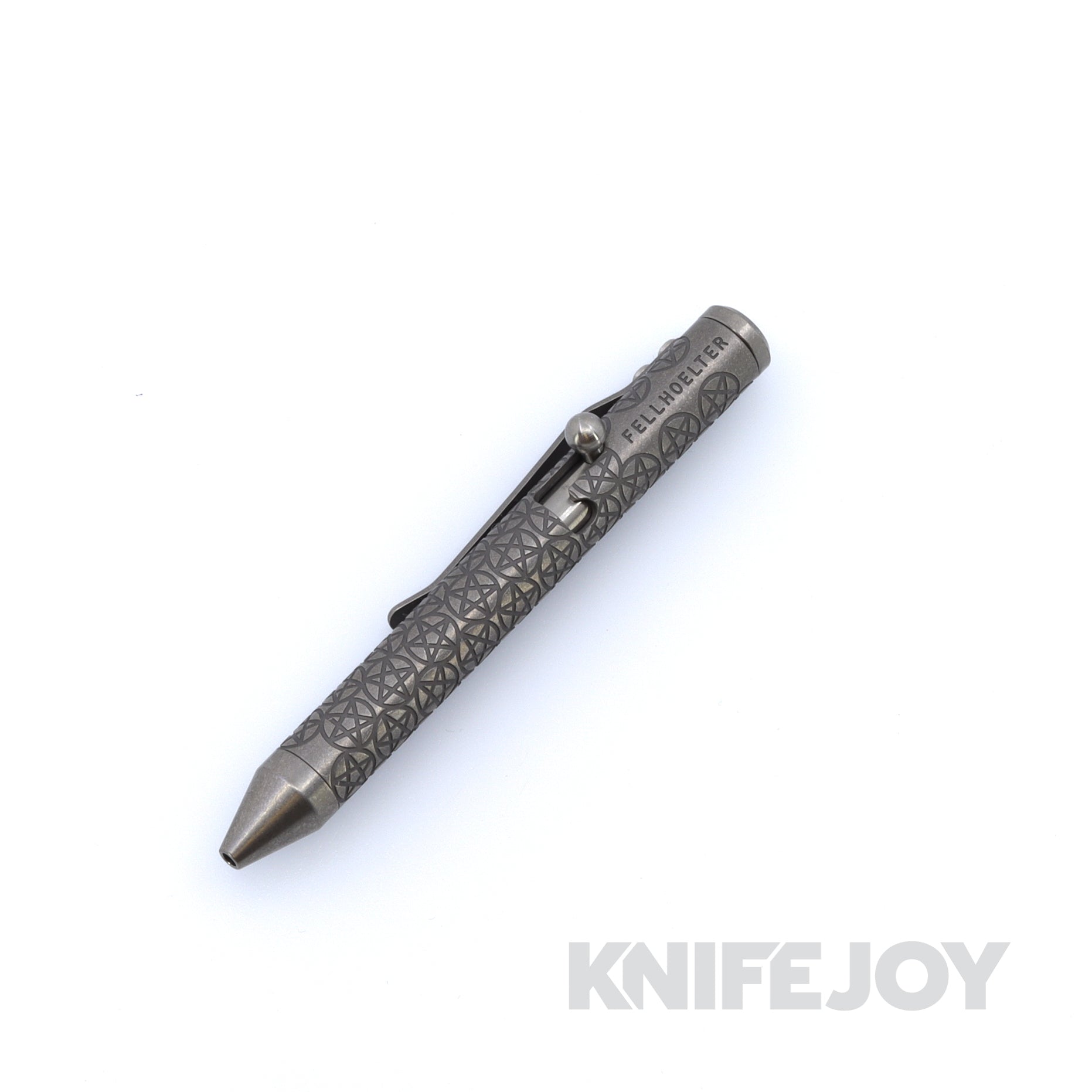 Fellhoelter TiBolt Tiny Pen Pentagram Full Engraved TinyBolt