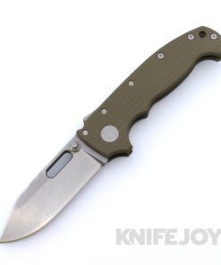 Demko Knives MGAD20 V2 Clip Point Magnacut Blade with OD Green Textured G10 Handles
