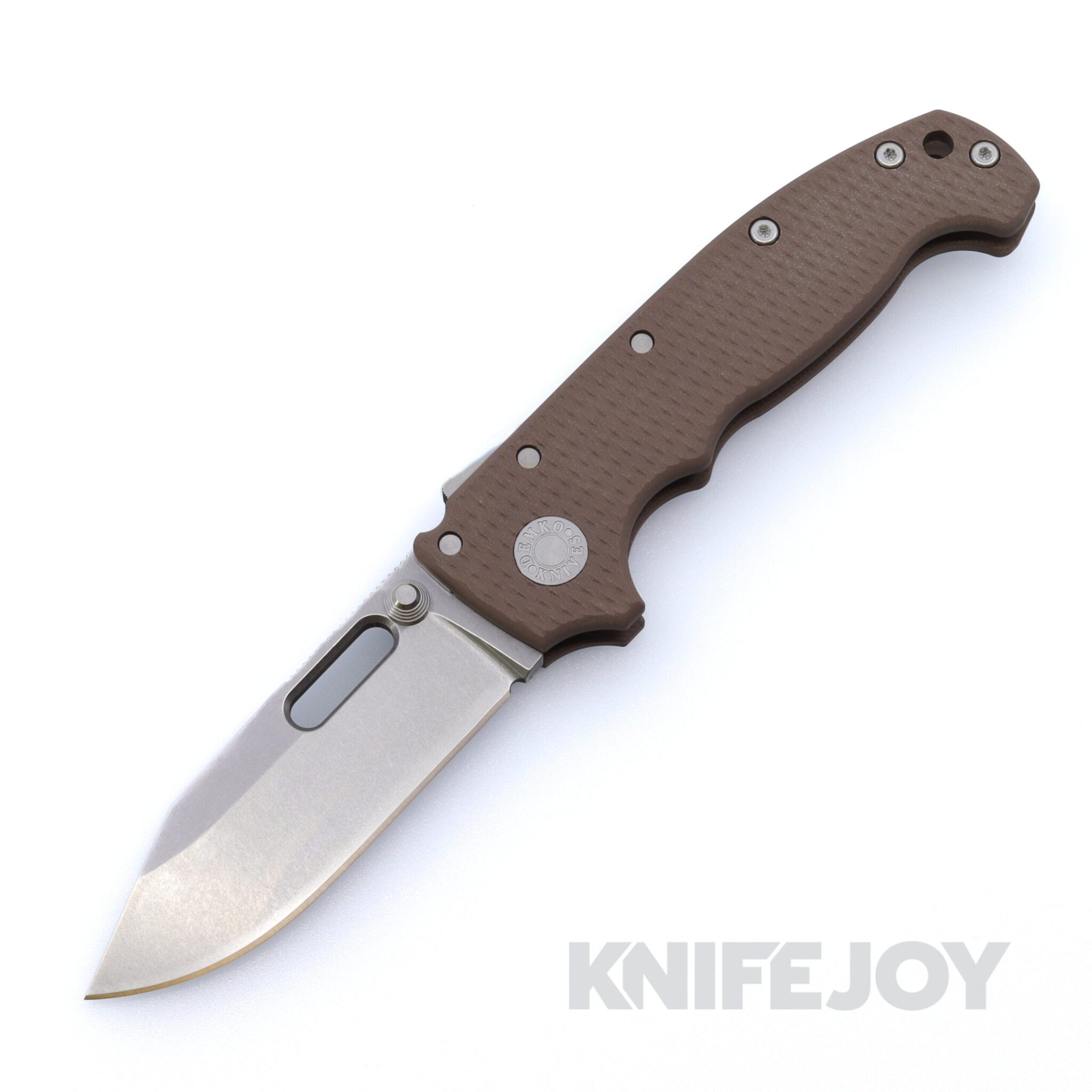 Demko Knives MGAD20 V2 Clip Point Magnacut Blade with Earth Textured G10 Handles