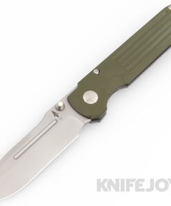 Terrain 365 T365-10522 Invictus ATSP Framelock Folder Terravantium Cobalt Blade with Olive Drab OD Green G10 Handles