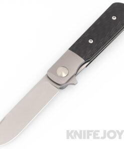 Terrain 365 T365-10717 Otter ATB Flipper Linerlock Terravantium Cobalt Blade with Carbon Fiber Handles