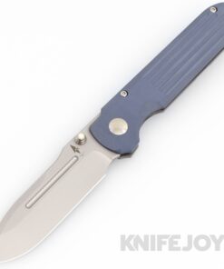 Terrain 365 T365-10523 Invictus ATSP Framelock Folder Terravantium Cobalt Blade with Grey G10 Handles