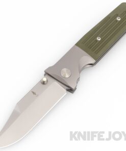 Terrain 365 T365-10905 STS-ATB Framelock Folder Terravantium Cobalt Blade with Olive Drab OD Green G10 Handles