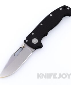 Demko Knives MGAD20S Clip Point Magnacut Blade with Black Textured G10 Handles