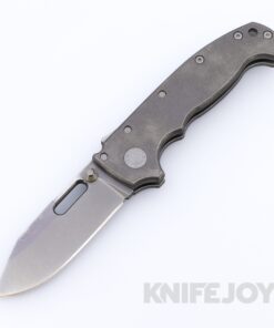 Demko Knives MGAD20 V2 Clip Point Magnacut Blade with Titanium Smooth Handles
