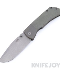 McNees Knives PM Mac2 3.5"- Gen2 Magnacut Drop Point Blade Bolster Jigged Bronze Anodized