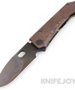 Medford Knives 187DP D2 Vulcan Blade with Scorched Earth Handles/ TumPVD Hardware and Clip