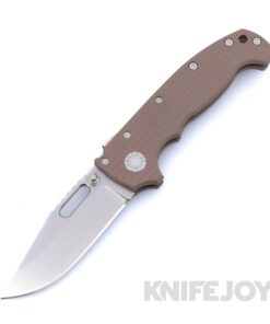 Demko Knives MGAD20S Clip Point Magnacut Blade with Earth Textured G10 Handles