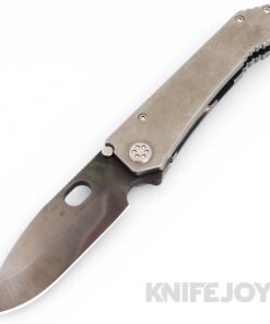 Medford Knives 187DP D2 Vulcan Blade with Tumbled Handles/ Standard Hardware and Clip