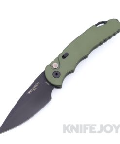 Pro-tech Knives NYCKS25.TR5.1 NYCKS 2025 Special Tactical Response 5 Auto S35VN DLC Blade with Green Handle and Black Hardware