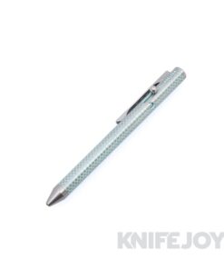 Fellhoelter / Captain Axel Tibolt Engraved Tiffany Tuxedo Baby Dragon Titanium Pen with Block Clip
