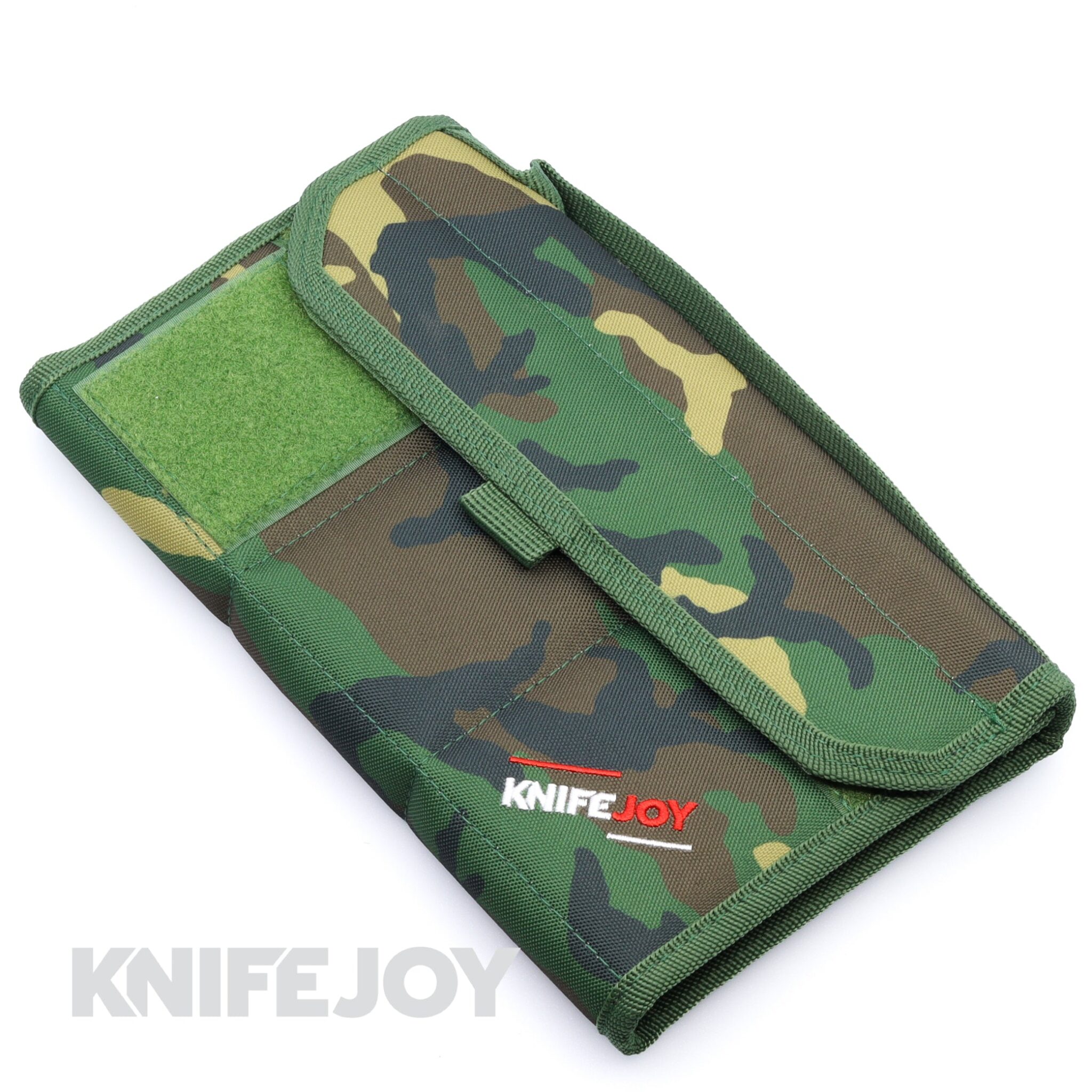 KnifeJoy Camo Knife Pouch 6 Pack Carrying Case