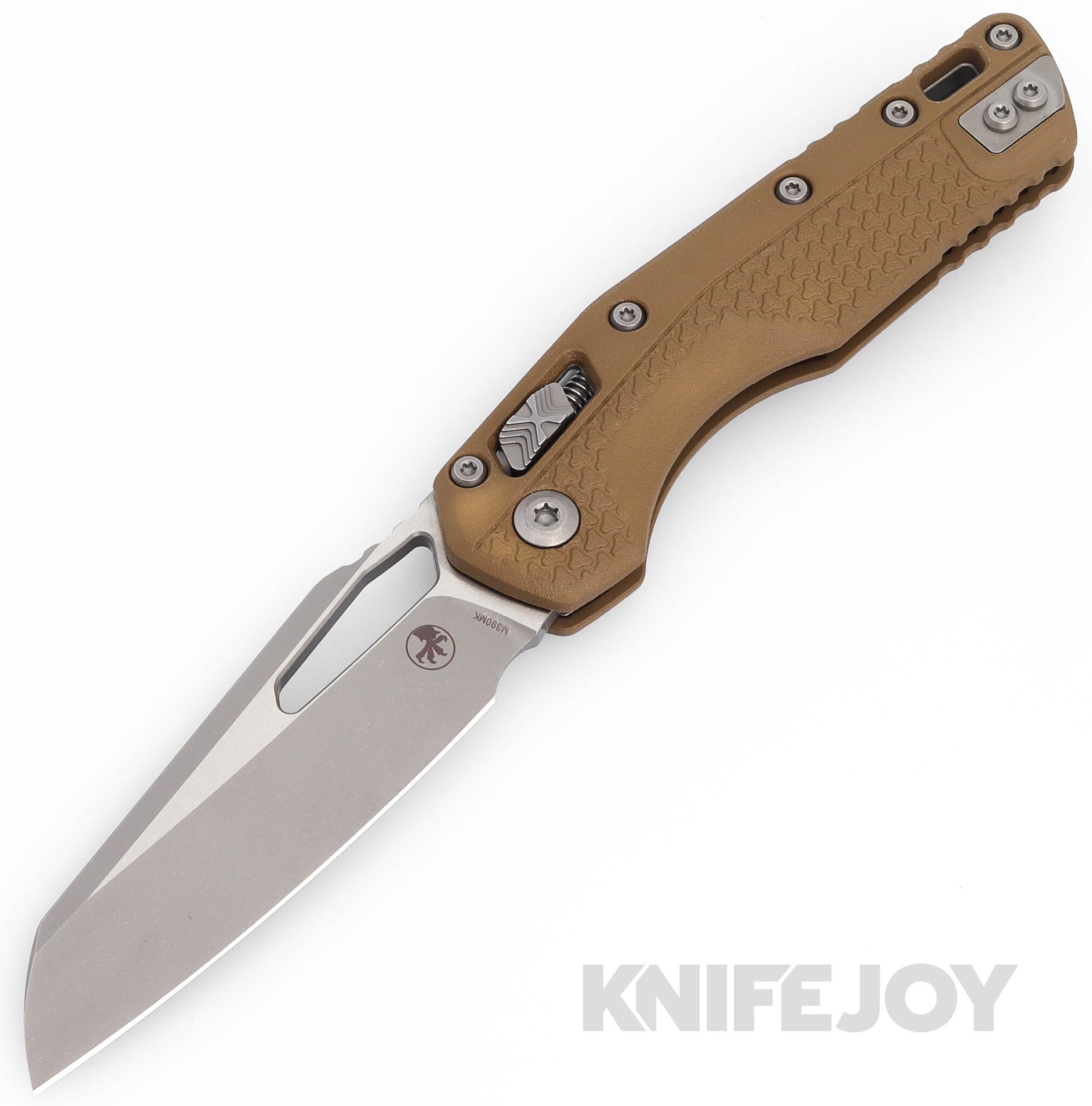 MICROTECH Standard Issue 210T-10APPMDE MSI Ram Lock Folder Single Edge Apocalyptic Standard Blade with Dark Earth Polymer Tri-Grip Handles