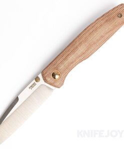 Enrique Pena X Series Front Flipper Bravo M390 Blade with Brown Micarta Handles
