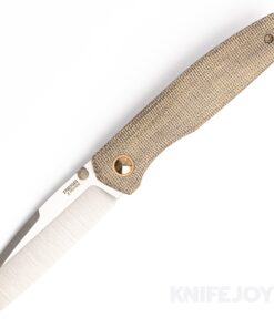 Enrique Pena X Series Front Flipper Bravo M390 Blade with Green Micarta Handles