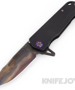 Medford Knives Proxima S45VN Vulcan Standard Blade with DLC Handles/ Flamed Hardware and Clip