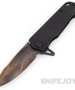 Medford Knives Proxima S45VN Vulcan Standard Blade with DLC Handles/ Black Hardware/ DLC Clip