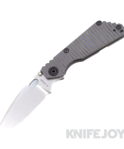 Mick Strider Custom Knives SnG Stonewashed Blade with Strider Stripe Titanium Handle
