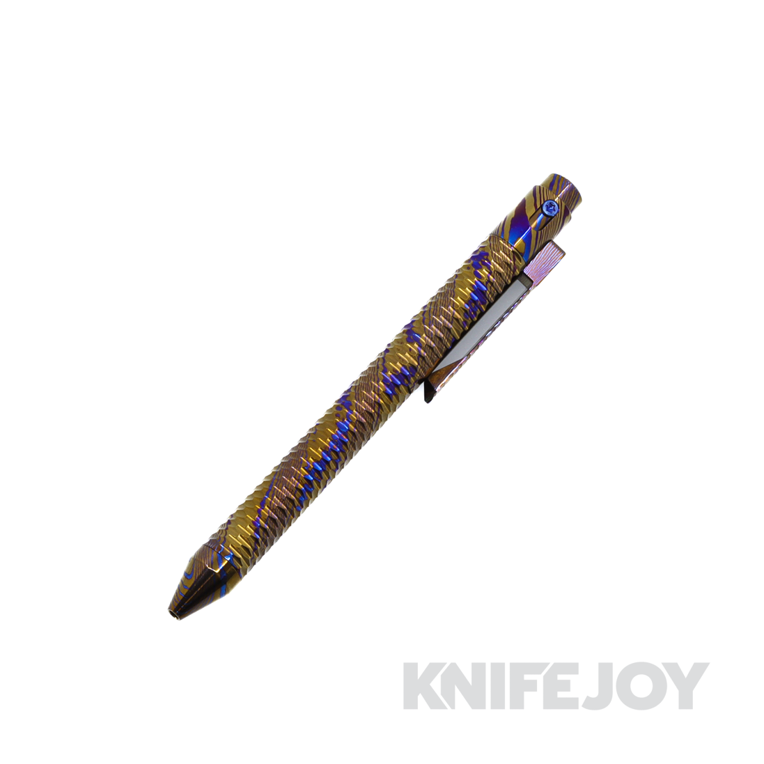 Nottingham Tactical Custom Exotic TiButton Right Hand Single Lock Parker Full Size Digital MokuTi