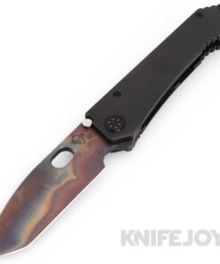 Medford Knives 187DP D2 Vulcan Tanto Blade with DLC Handles/ Black Hardware/ DLC Clip