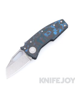 Demko Knives Nano-Shark 20CV Shark Foot Blade with Arctic Storm FatCarbon Handles
