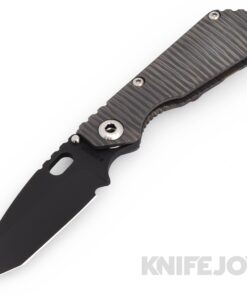 Mick Strider Knives  SnG Black Tanto Blade with CC Strider Flamed Titanium Handles