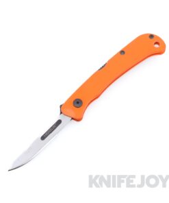 Hogue 35834 Expel Folding Scalpel with Replaceable Blade and 416SS Frame / Orange G10 Scales