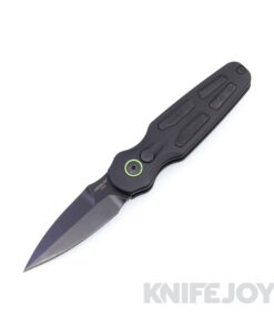 Hogue 64232 Ballista II Auto Folder Black PVD Bayonet Magnacut Blade with Matte Black Anodized Aluminum Frame and G10 Inserts