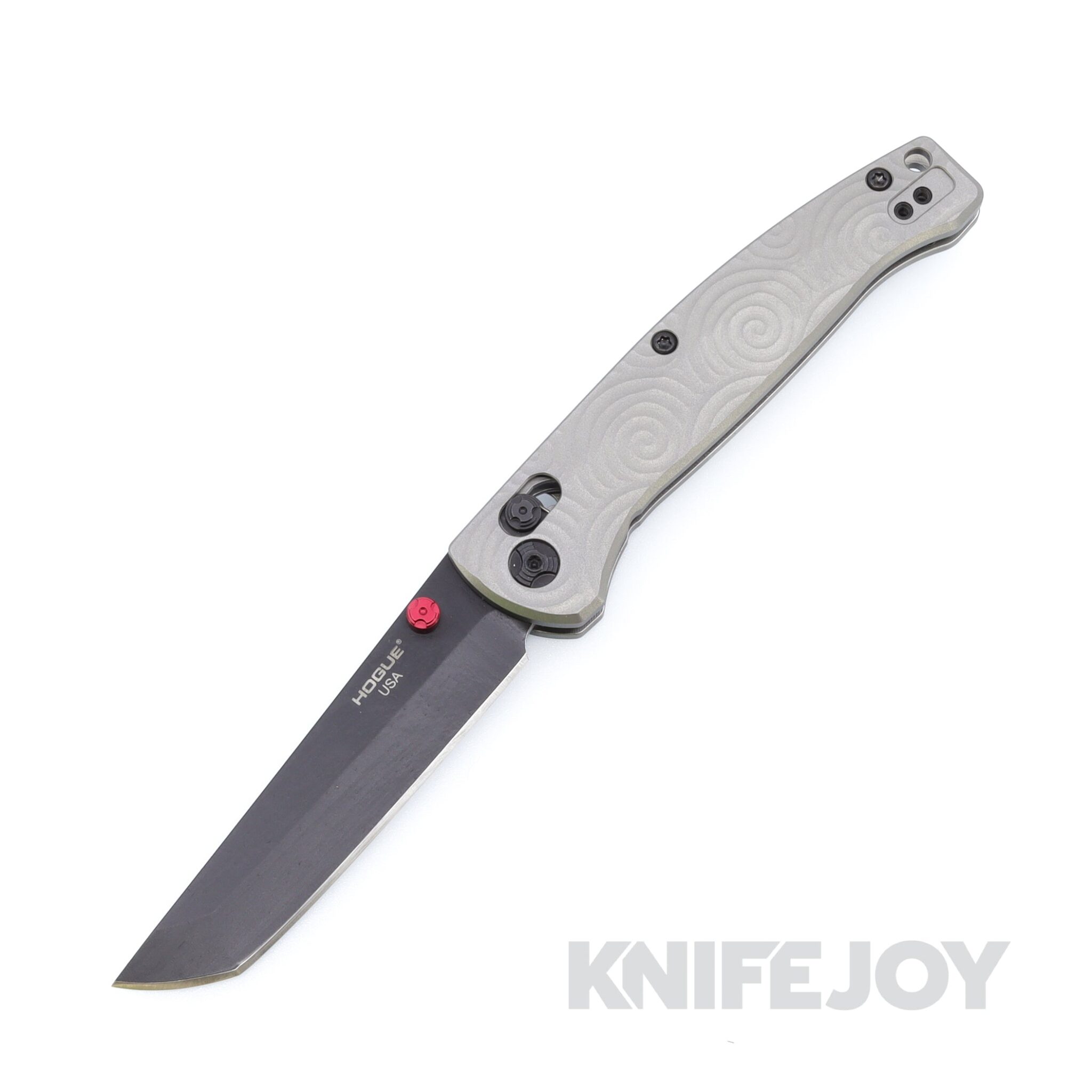 Hogue 24490-LIM Mysto Collector Series ABLE Lock™ Manual Folder Tanto Black Cerakote Magnacut Blade / Armor Titanium Frame