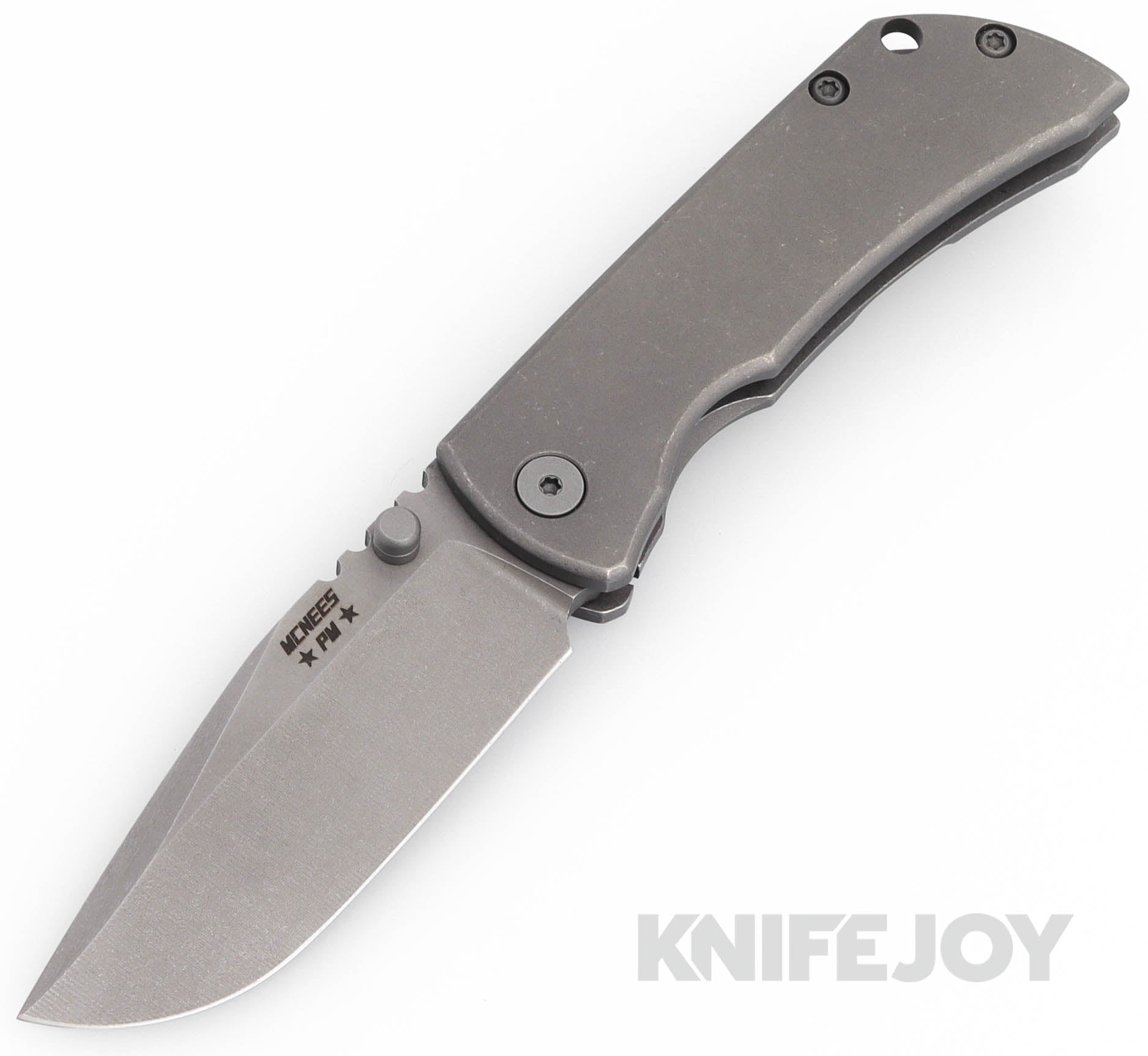 McNees Knives PM Mac2 3"- Gen2 Magnacut Blade and Atomic Titanium Handles
