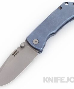 McNees Knives PM Mac2 3"- Gen2 Magnacut Blade and Atomic Blue/Bronze Titanium Handles