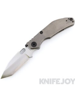 North Mountain Blade BBNM-2522-Ti BBNM Duane Dwyer Satin / Hamon SLD-Magic Tanto with Gray Titanium Handle