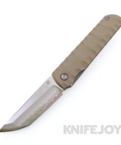 North Mountain Blade 2411-BR Kick Stop Chop SLD-Magic Tanto with Hidden Flipper and Brown G10 Handle
