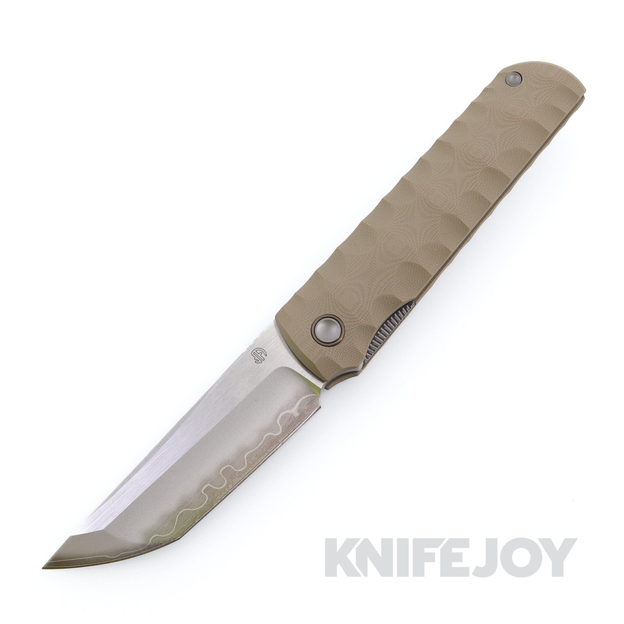 North Mountain Blade 2411-BR Kick Stop Chop SLD-Magic Tanto with Hidden Flipper and Brown G10 Handle