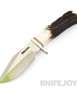 Randall Made Knives Model 19-5 Stainless Blade with Single Nickel Silver Hilt and Stag Handle