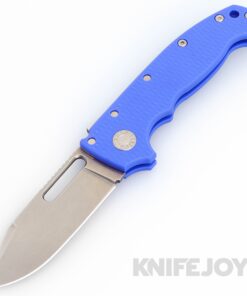 Demko Knives ADMG20BLUE2G10-CP MG20S Magnacut Clip Point Blade with Blue Number 2 G10 Handles