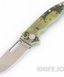 Demko Knives ADMG20DIGI4G10-CP MG20S Magnacut Clip Point Blade with DIGI Camo Number 4 G10 Handles
