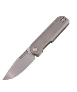 Vero Engineering Avid 1 Hand Satin S45VN Blade with Titanium Handles