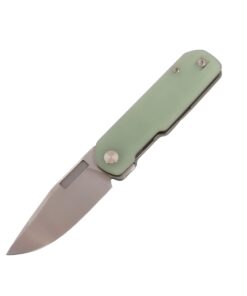 Vero Engineering Avid 1 Hand Satin S45VN Blade with Jade G10 Handles
