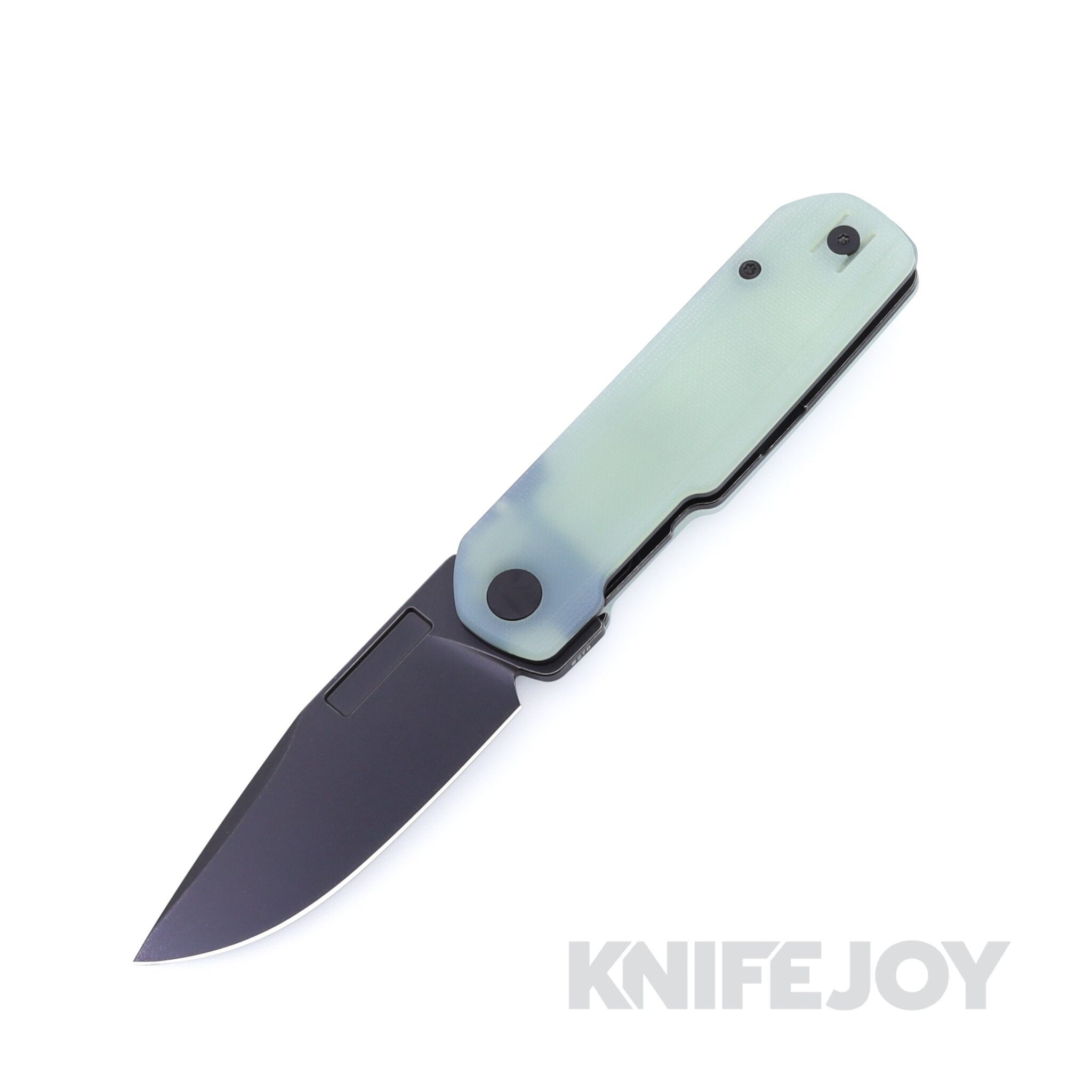 Vero Engineering Avid 1 Blackwash S45VN Blade with Jade G10 Handles