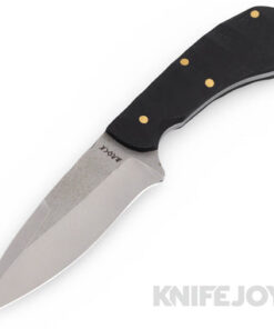 Brock Blades Joe Watson Collab Fixed Blade CPM 3V Blade with Black G10 Handles