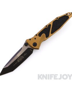 MICROTECH 161-1TA SOCOM Elite Tanto Tactical Two-Tone Blade with Tan Aluminum Handles