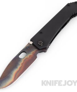 Medford Knives 187DP D2 Vulcan Drop Point Blade with DLC Handles/ Black/DLC Hardware and Clip