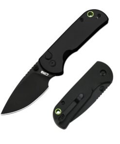 CJRB Cutlery CJRB-1935BK Hectare Crossbar Lock Folder Sand Polish Drop Point Blade with Black G10 Handles