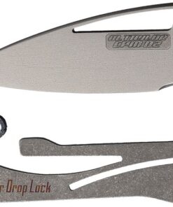 KeyBar KBR424 Mike Taylor Full Size Model Only Blade Insert - Drop Point S35VN Stonewash Blade