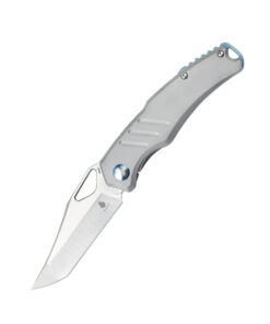 Kizer Ki3625A1 Torngat Frame Lock Knife S35VN Satin Blade with Stonewash Titanium Handles