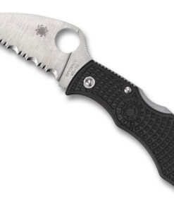 Spyderco MBKWS Manbug Black Lightweight FRN SpyderEdge Wharncliffe Knife