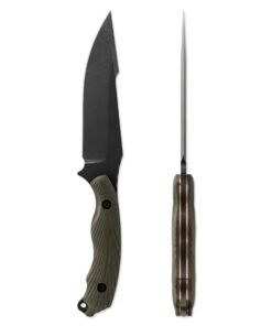 Toor Knives Raven Fixed Blade Signature Series Blade with Limited Edition Micarta Handles(LE)