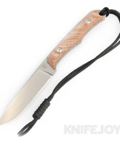 Chris Reeve Knives Inyoni Fixed Blade with Natural Canvas Micarta Handles