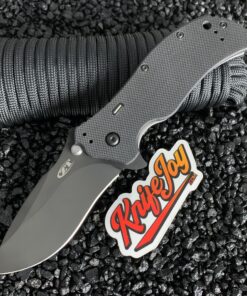 Zero Tolerance Knives ZT 0350-TR Tungsten DLC Blade with A/O Tritium Insert Black G10 Knife
